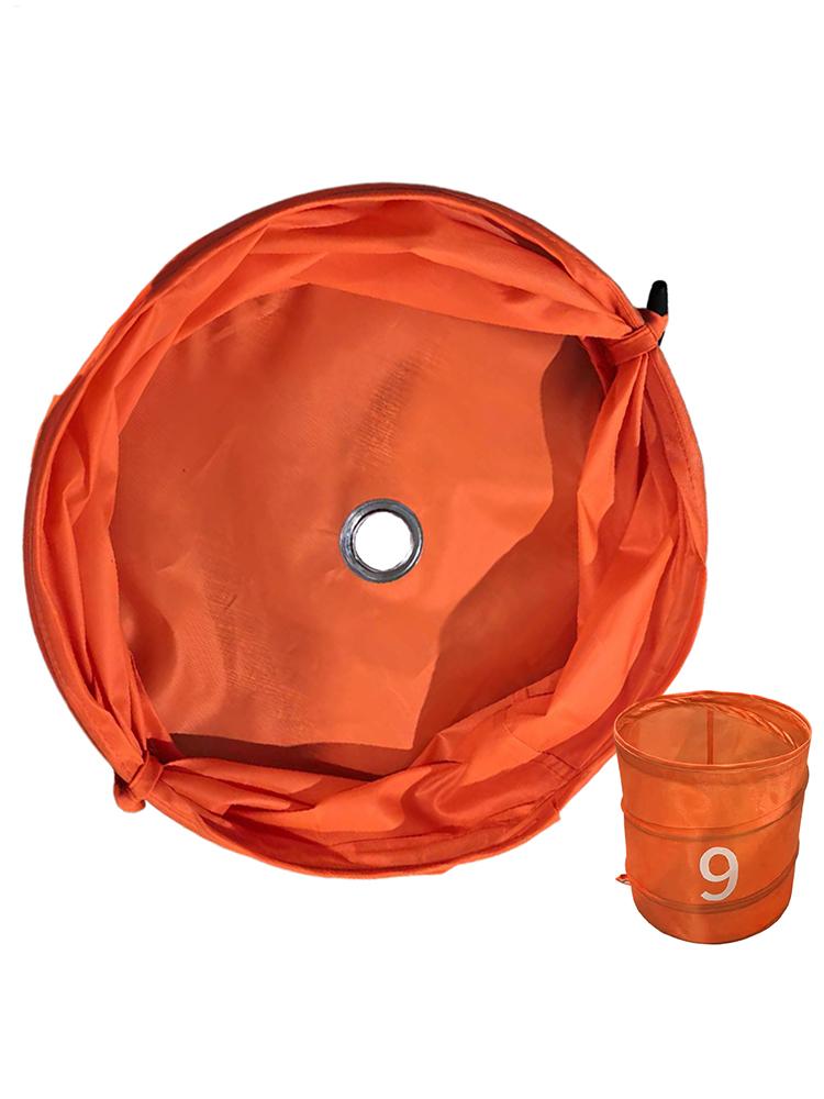 Faltbarer Outdoor Golf Chipping Spiel Eimer Golfspiel Aufbewahrungseimer Tragbarer Organizer Ballsportausrüstung Für Rasen Park Strand