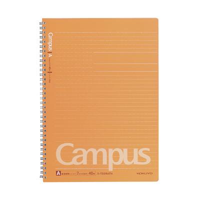 Caderno de argolas duplas KOKUYO Campus, pautado, pontilhado, A4, pautado, S-T225AT