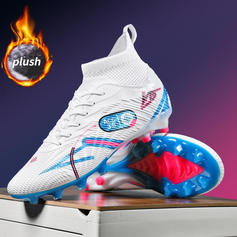 

World Cup Children s Fleece Football Shoes Male Teen Students Female Broken Nails Spikes Competition Training Shoes 32
