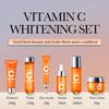 Vitamin C Skin Care Set, 6-in-1 Skin Care Set, Cleanser, Toner, Essence, Moisturizer, Eye Cream and Body Lotion, Anti-aging, Anti-wrinkle