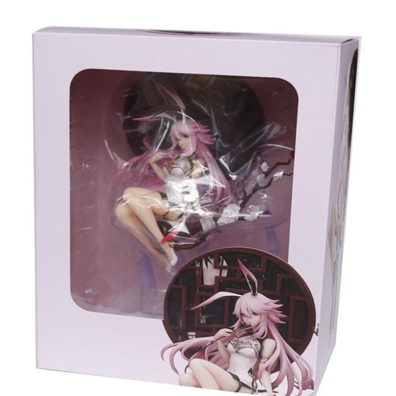 31cm Anime Mmihoyo Figure 1 /8 Cheongsam Ver Yae Pvc Action Figure Toys Collectible Model Toys Kid Gift