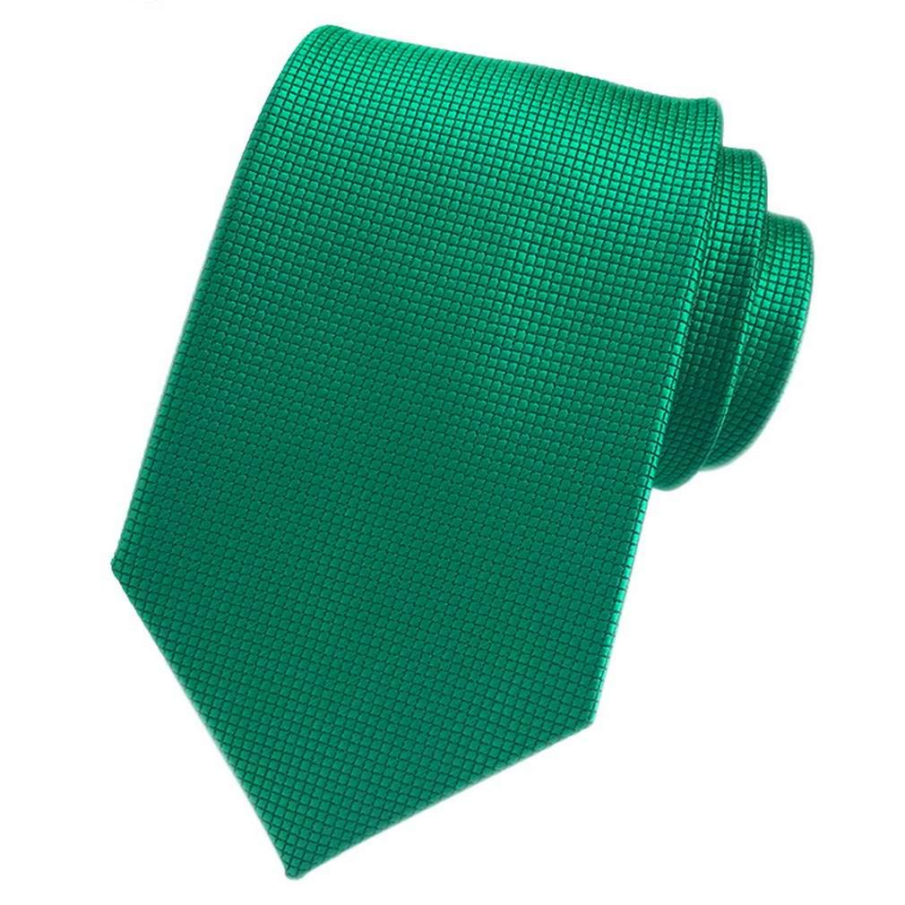 

[Xiang Ru] Green Checkered Tie, Solid Color, Business, Workplace, Washable, Commuting, Job Hunting, Formal, Casual, Stylish, Father s Day Gift,