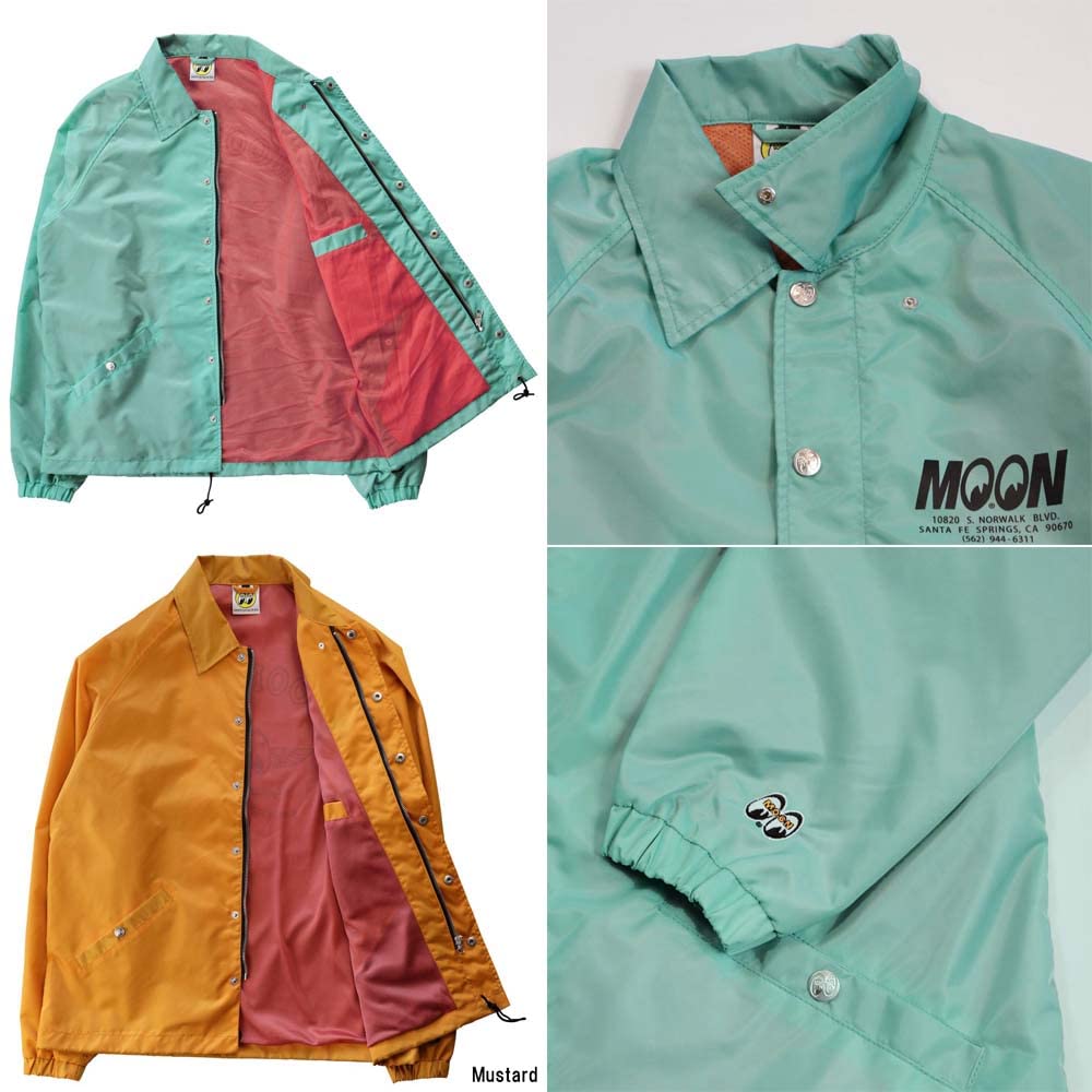MOONEYES Motorcycle Riding Coach [MOONEYES] Jacket, Gray, OMJ-028 (L)