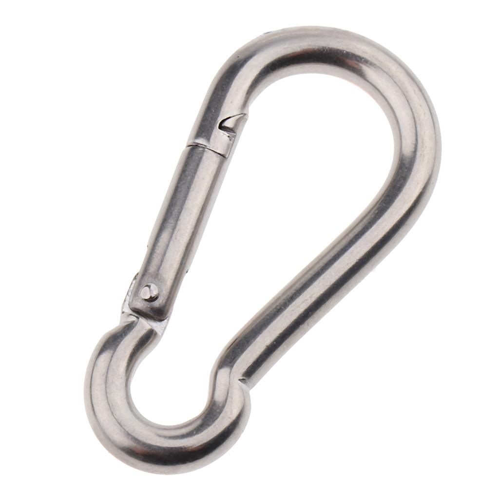 316 Stainless Steel Keychain Clip Carabiner for Kayak Leash