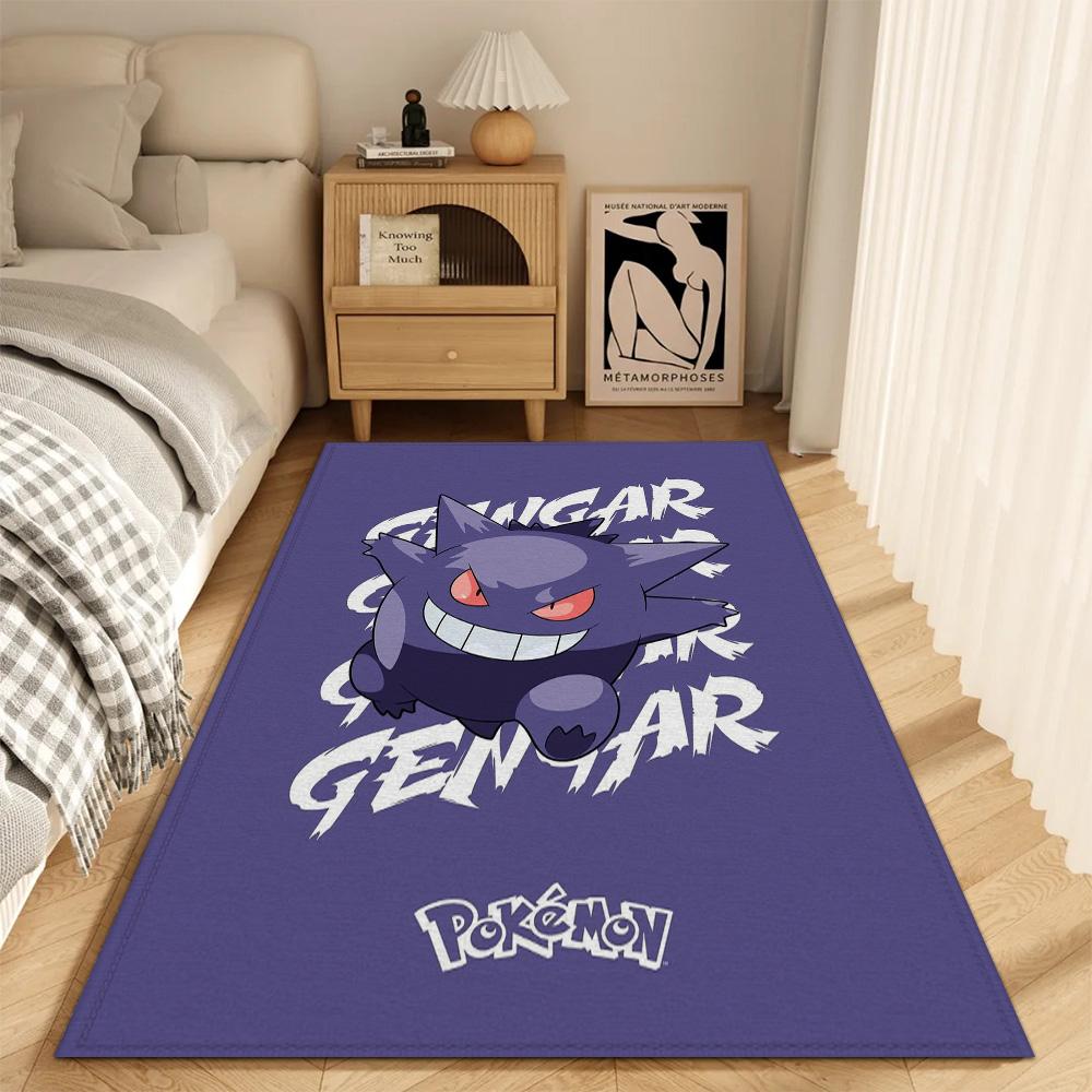 

Fashion Entrance Mat Living Room P-Pokemon Rugs Decoration G-gengar Kitchen Carpet Floor Mats Super Absorbent Bathroom Rug Door 40x60cm