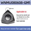 90° Double-Sided Hexagonal WNMU080608 Cutting Inserts for Cross-Border Fast Feed Milling Cutter