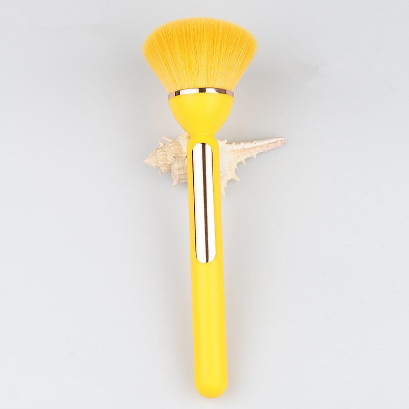 

BEPAN Small Round Nail Dust Brush For Manicure Nail Art Powder Glitter Brushes Nail Accessories Tools Gel Polish Cleaning Brushes