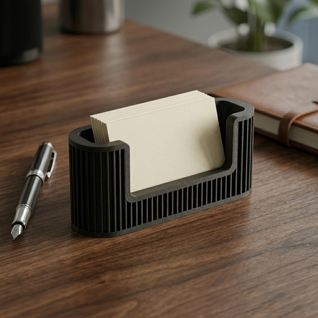 Business Card Holder And Desktop Storage Box Suitable For Office Reception Desk Shelf Desktop Business Card Display Stand