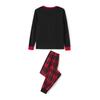 Christmas Print Family Set Long Sleeved Top And Pants Family Set Parent-child Outfit