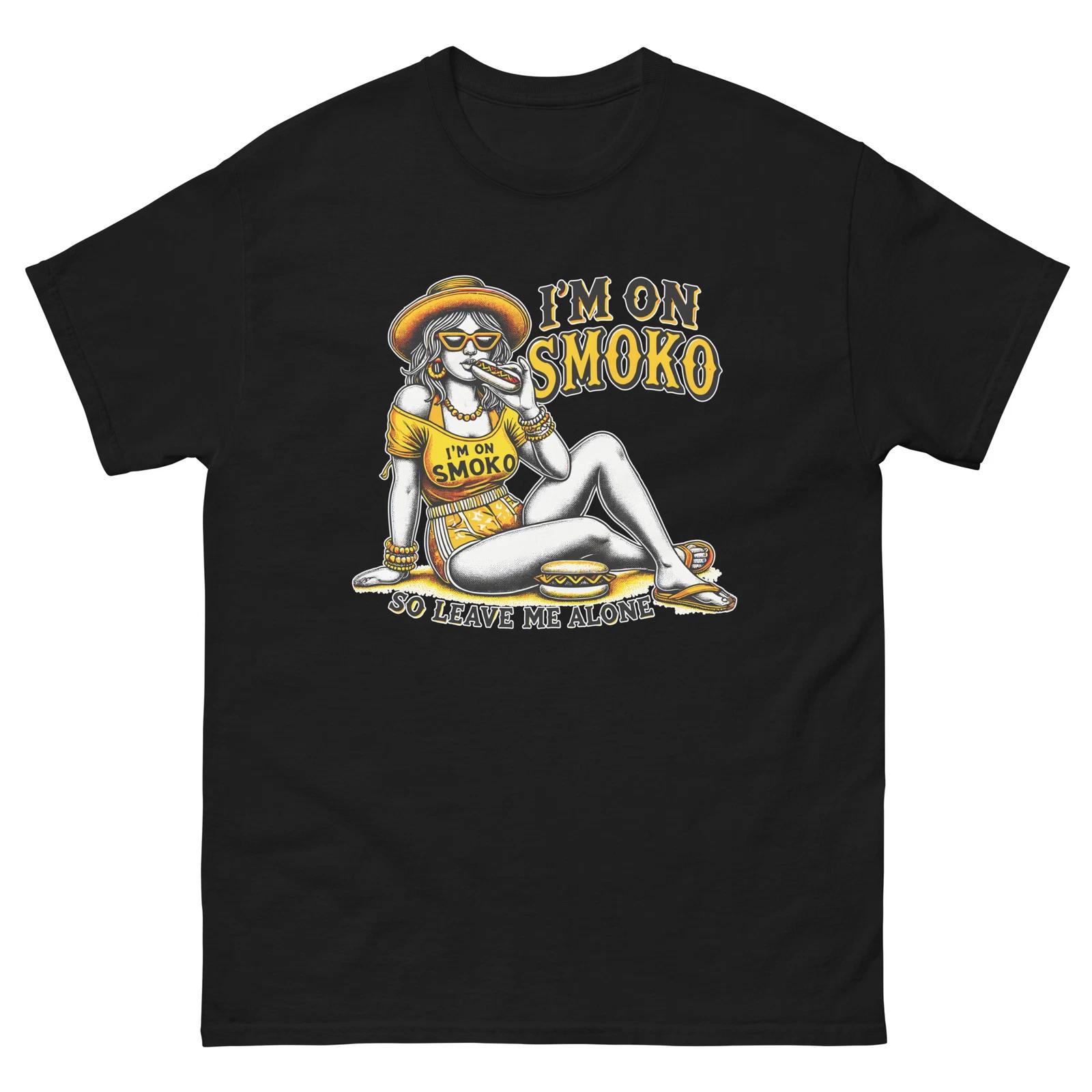 Lady Beach Hat I m On Smoko Fun T-Shirt 3XL