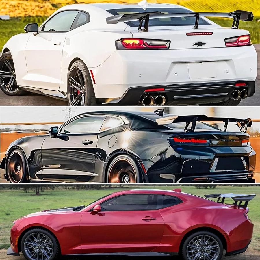 Rear Wing Spoiler for Chevy Camaro 20162025 SS RS LT ZL1 1LE Models HighPerformance Aerodynamic Trunk Wing Spoiler for Enhanced