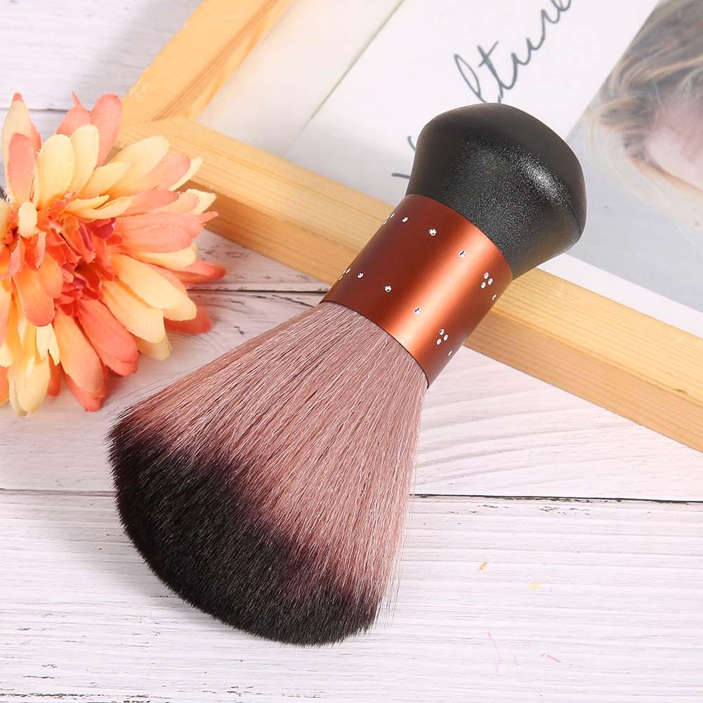 Professional Fiber Hair Dust Cleaning Sweeping Brush Neck Face Hair Remover Brush