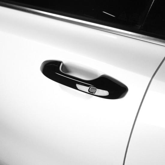 Car Gloss Black ABS Outer Side Door Handle Cover Trim For Kia Sorento -2025