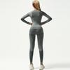 Ski Training Seamless Base Layer Set Autumn-Winter Warm Moisture-Wicking Quick-Dry Fitness Wear Simple Basic Style