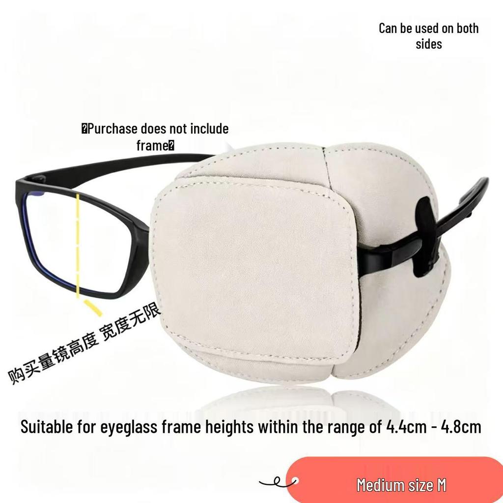 3D Monocular Eye Patch for Children's Amblyopia Training: Light-Blocking Vision Correction & Strabismus Cover