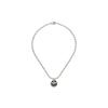 Gucci Collezione Collaborazione Adidas X Gucci Collane in Argento Sterling 925 da Donna Argento/Nero 702788-JAACA-8163