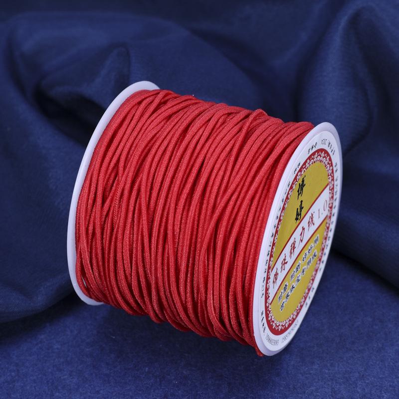 Elastic Buddha Bead Thread for Handmade Vajra Bodhi Moon Star Wenwan Bracelets - Stretch Beading Cord