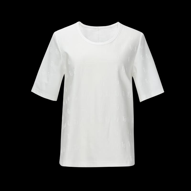 Women's Letter Embroidered Short Sleeve T-shirt