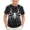 Kids' Short Sleeve Neck T-Shirt with Graphic Print for Casual Daily Wear