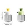 100Ml Cooking Oil Jar Glass Bottle Press Type Seasoning Storage Bottle Spice Metered Oil Control Bottle