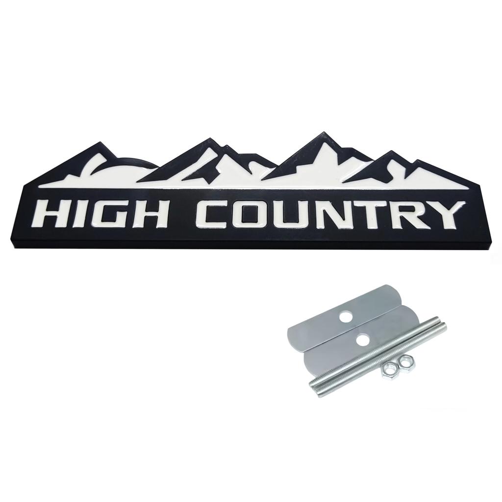 3D Metal Car Front Grille Badge Side Fender Rear Trunk Emblem Badge Sticker Car Logo Decal