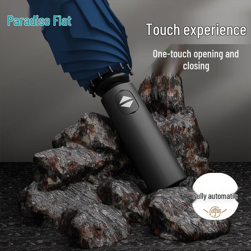 Paradise 12-Rib Full-Automatic UV Protection Sun & Rain Umbrella