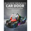 Simulation 1/32 Apollo EVO Electroplated Alloy Car Model Colorful Sports Car Ornaments Sound and Light Pull Back Children's Toys