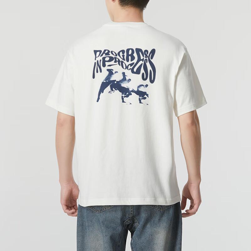 Puma Logo Pocket Design Loose Casual Sports Crew Neck Short Sleeve SS24 Drop Shoulder T-Shirt Men Tops White 626858-65