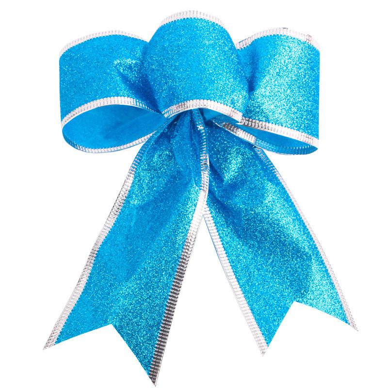 3 Delightful Handmade Ear 15cm Christmas Tree Bows Available In Multiple Elegant Colors Styles And