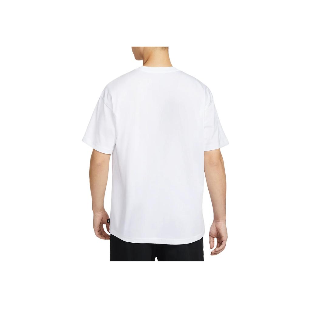 Nike Sb Bequeme Mode Hautfreundliches Kurzarm-T-Shirt Herren Tops Weiß HJ0819-100