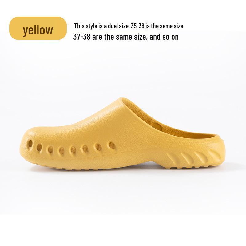 Waterproof Non-Slip Surgical Shoes for Doctors and Nurses – Closed-Toe Protective Slippers for Hospital, Laboratory, and ICU Use