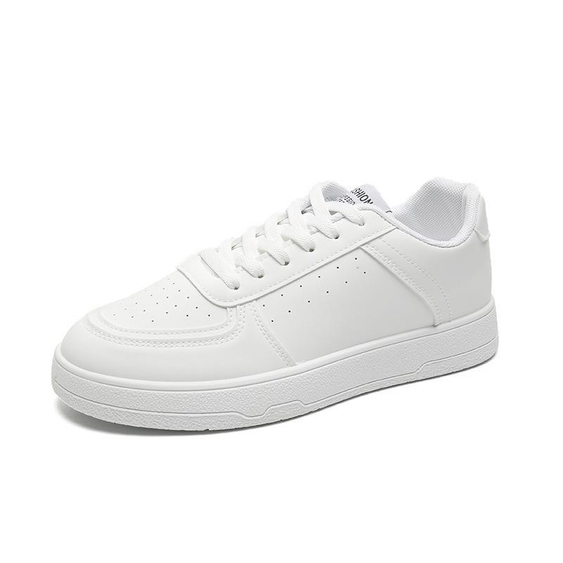 Autumn new little white shoes men's green versatile platform casual shoes low-top board shoes men's trendy shoes