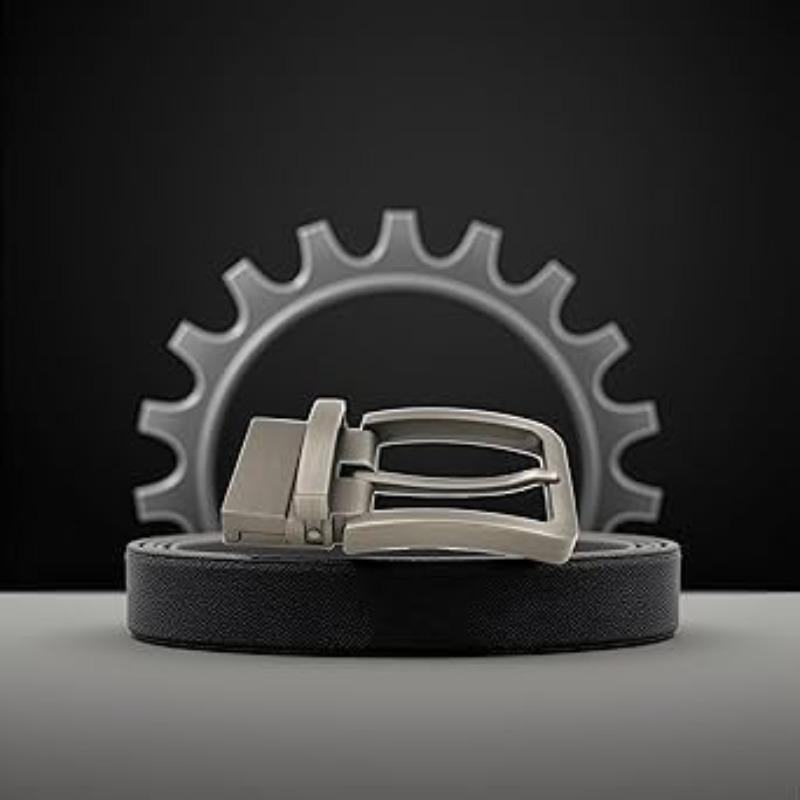 35mm Dornschließe Drehbarer Klippverschluss Herren Metall Dorn Gürtelschnalle DIY Lederhandwerk Jeans Zubehör für 2,8cm-3,4cm Breite Gürtel