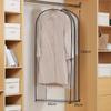 Peva Transparent Hanging Garment Bag Waterproof Dust Cover Suit Storage Protector For Closet Wardrobe Home Use
