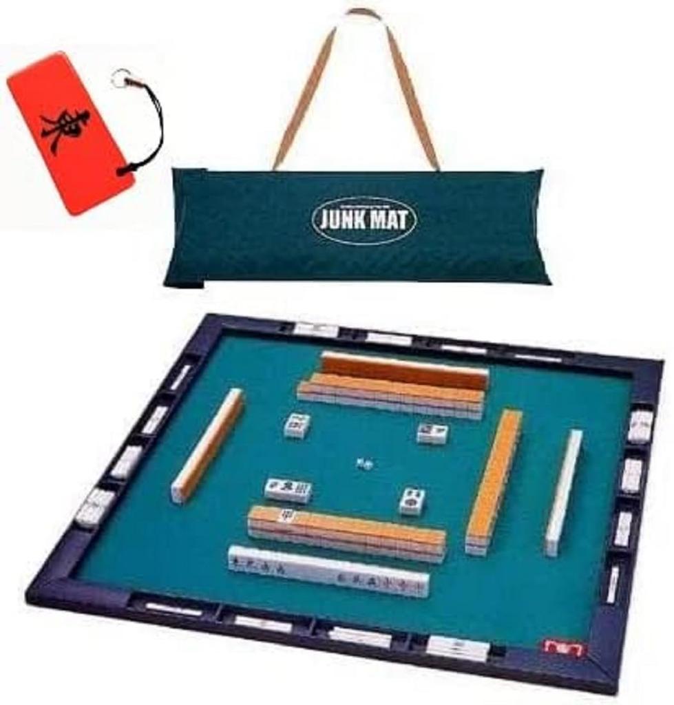 tiles and mat Includes Southeast and score calculation sheet (Mahjong set) strap, compass,