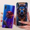 Transparent For Realme 3 Pro Case RMX1851 Cute Cat Fashion Butterfly Funny Painted Casing For Real Me 3 Pro Cover