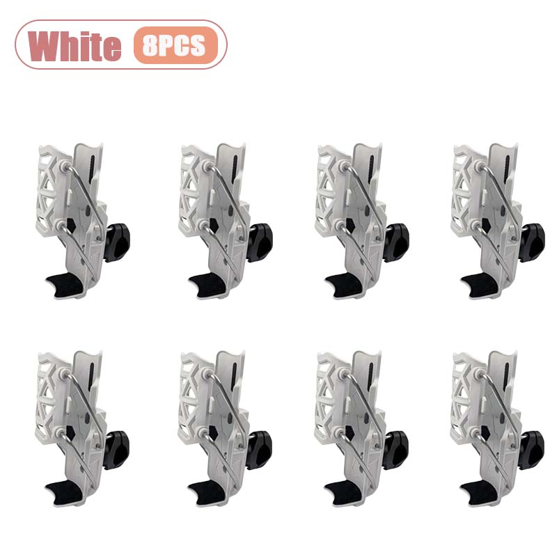 1-8 Peças Porta-Copos Rotativo para Motocicleta Ajuste Universal Sem Furos Suporte Ajustável para Bebidas para Acessórios de Passeio ao Ar Livre e Viagem