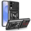 Armor Case For Vivo Y29S 5G Y19S Y04 4G Cover Lens Protection With Ring Magnetic Holder Coque Fundas Capa