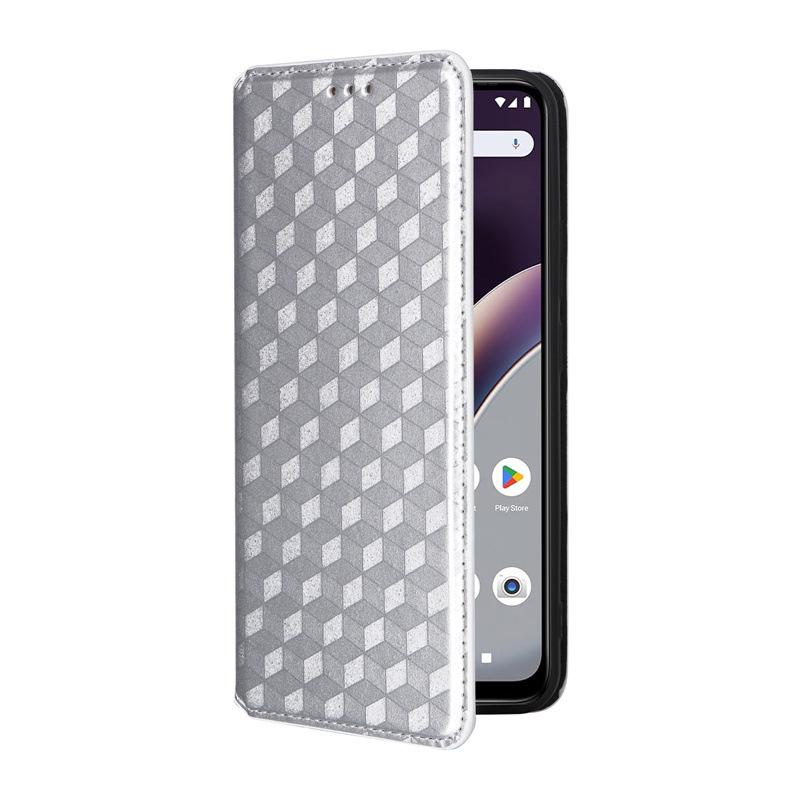BLU C9 Leather Case: Multifunctional Protective Cover with Card Holder, Stand, and Magnetic Closure.