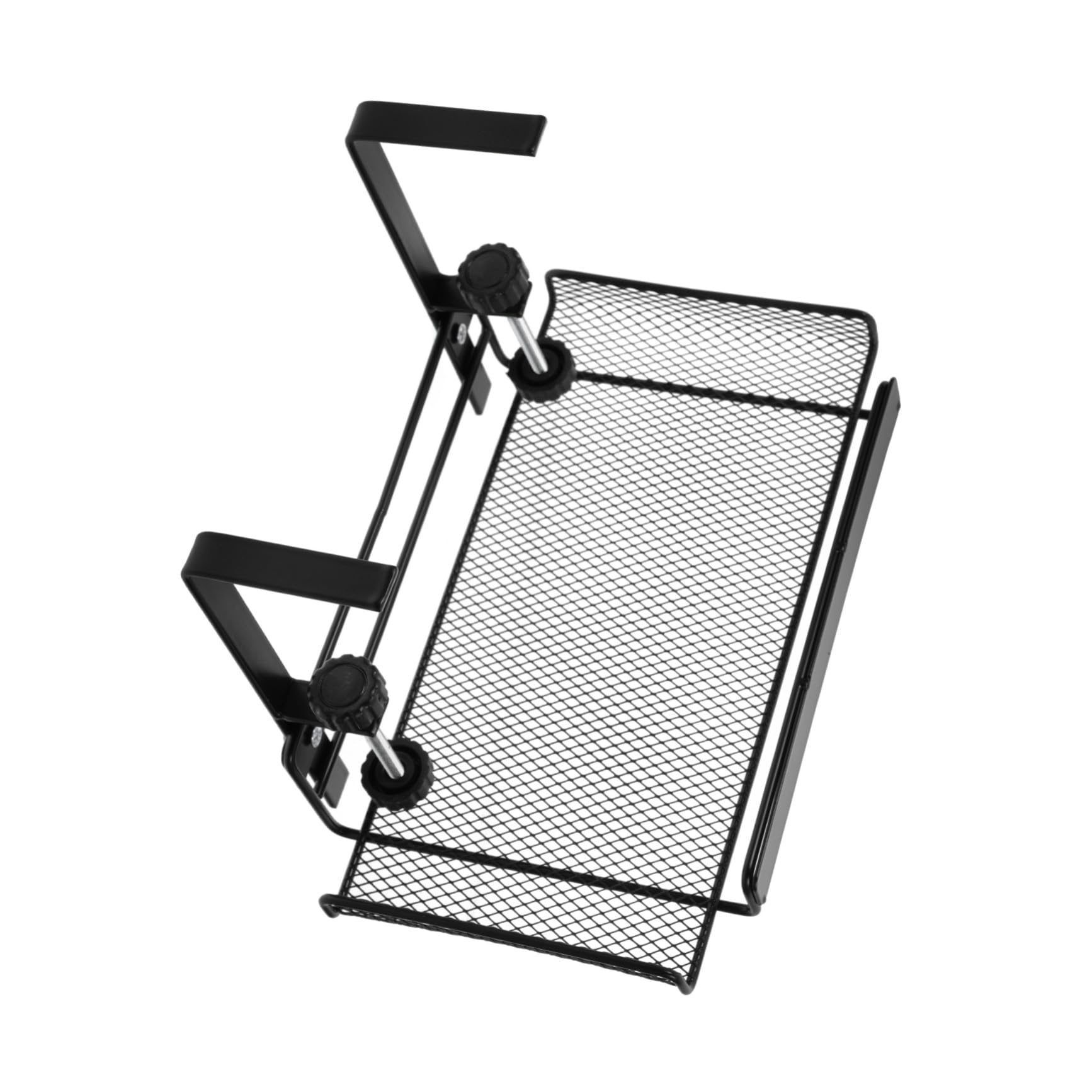 

TOVINANNA Office Storage Tray with Adjustable Cable Wire Hanging Type Under-Desk Hooks, Black, Compact, Management, Management, Under-Desk Organizer, чёрный