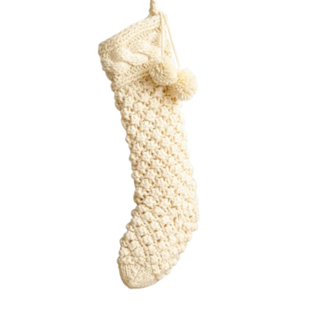 

Knitted Christmas Hanging Socks Cartoon Exquisite Candy Gift Bags Large Capacity Festival Christmas Tree Ornaments other білий