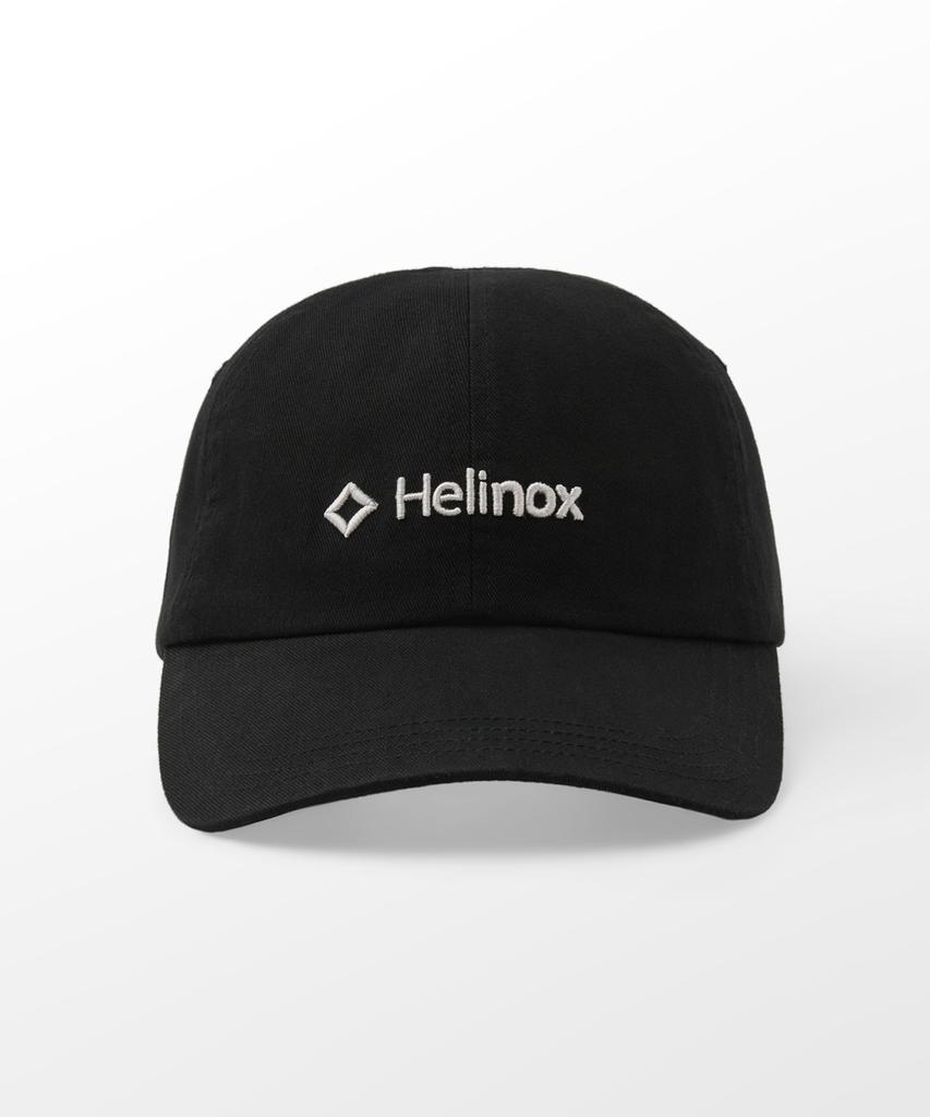 Hellinogseuweeo Cotton Twill 6-Panel Logo Ball Cap_Black