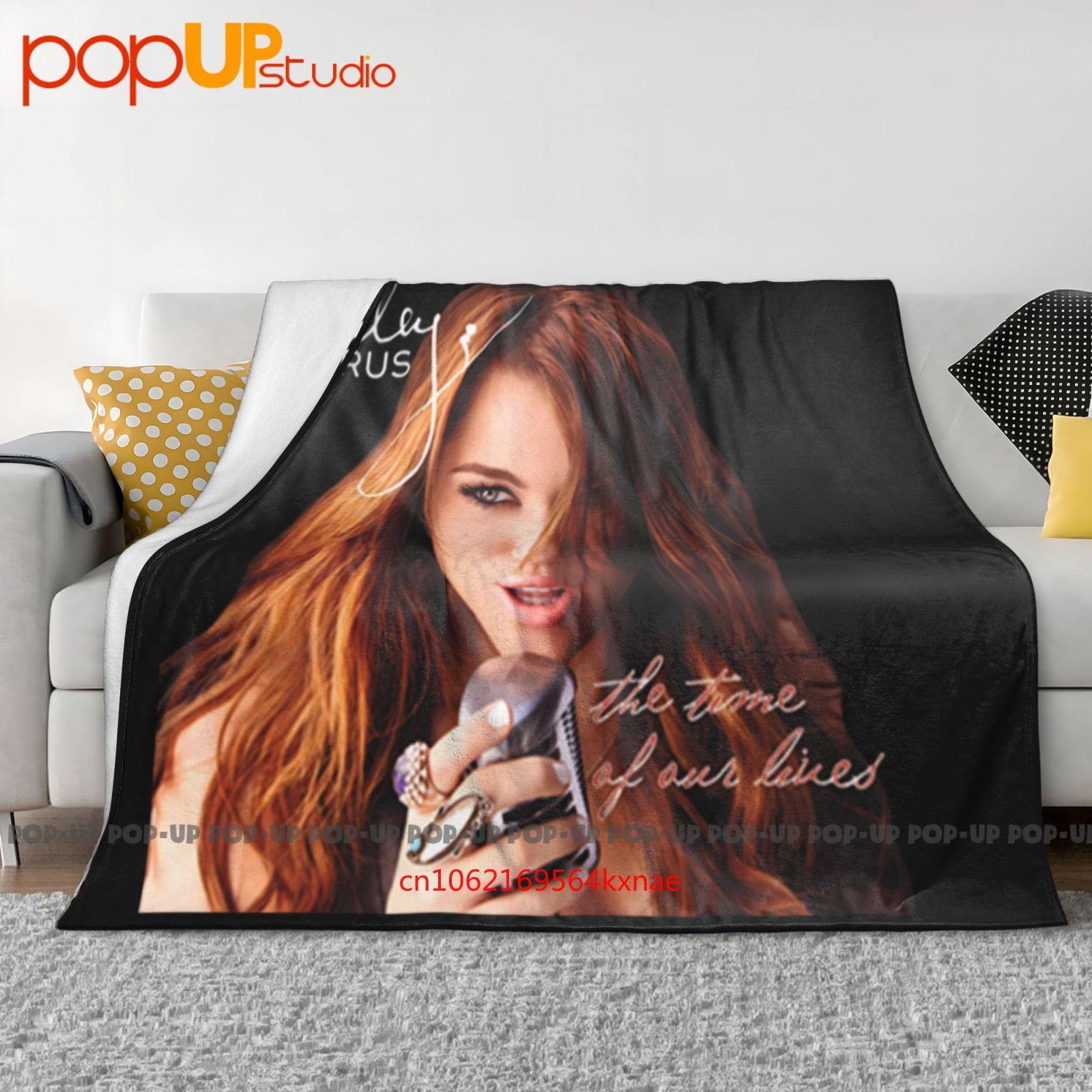Miley Cyrus Best Album Ultra-Soft Blanket Quilt Winter Sofa Cover Bed Covers 30x40in