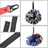 Cheerleader Poms Holder Cheerleading Accessory Adjustable Cheer Pom Straps Storage Equipment (Poms NOT Included)