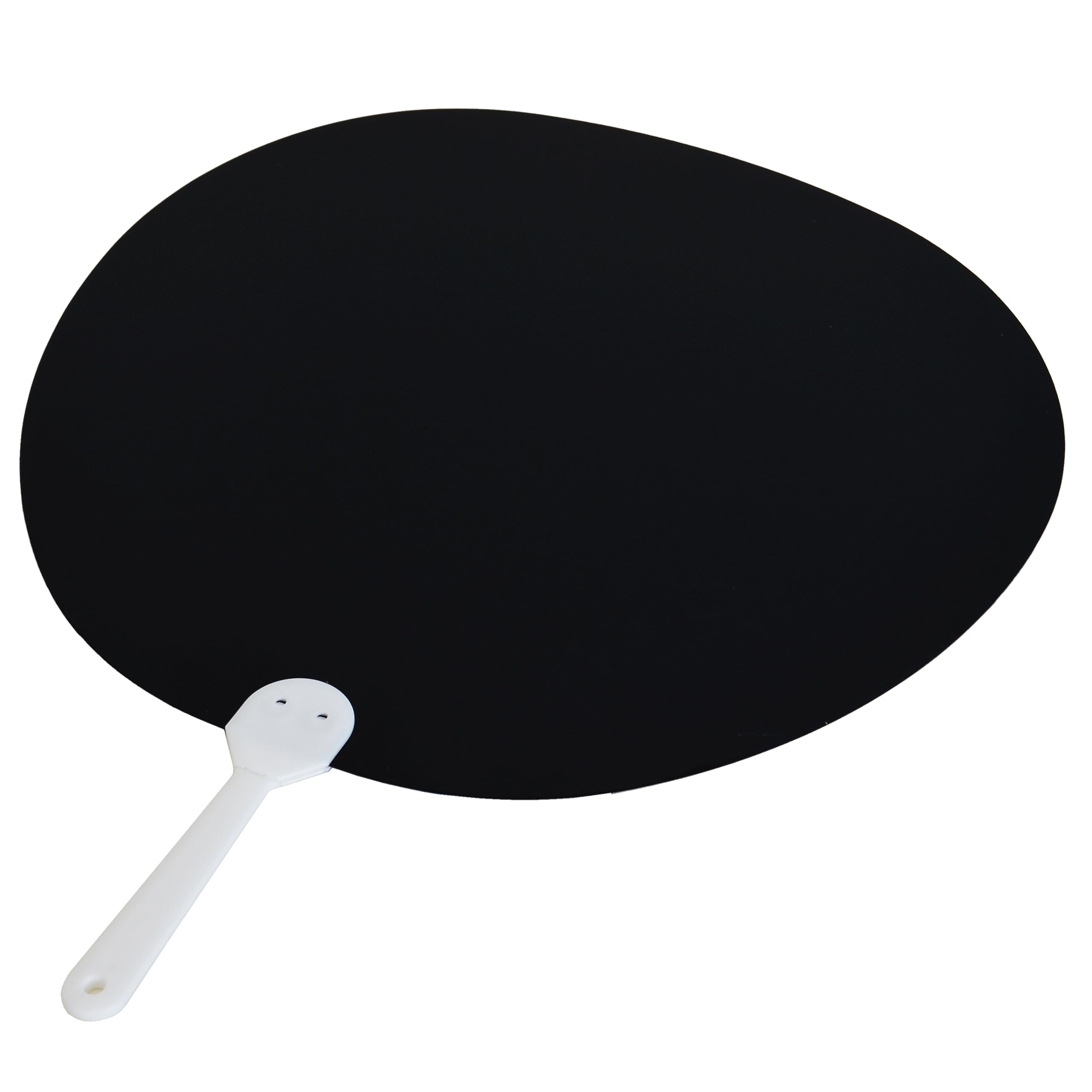 

Создайте свой собственный кастомный веер, который выдержит намокание! Идеально подходит для и улицы Пластиковый набор для веера рукоделие, концерты, фестивали! (Большой, Черный)