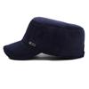 Winter Men's Flat Cap Thick Warm Velvet Cap Ear Protection Captain Cap