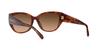 Coach Sunglasses HC8362U CH563 Caramel Tortoise Gradient Lens 57 Frame/Brown