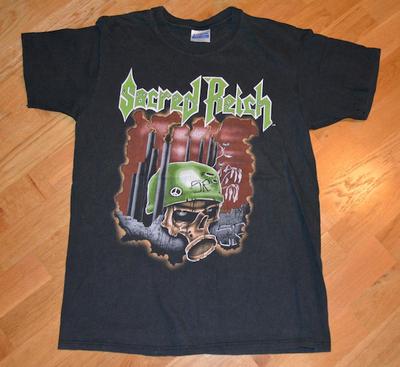 Vtg 1990 SACRED REICH Vintage Concert Tour 1980's Rare SA358 Unisex T-Shirt