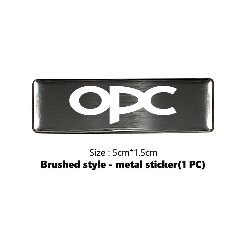 Car Sticker Metal Badge Auto Modification Accessories Decorative Decals For Opel Corsa Mokka Astra Cascada Adam Insignia Meriva