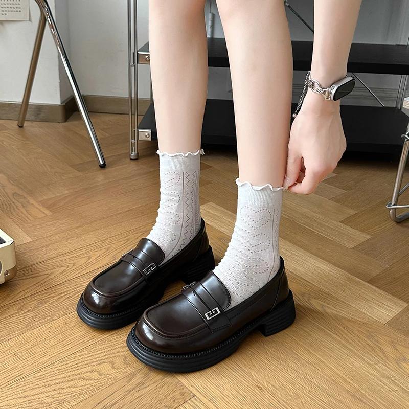 Туфли Мэри Джейн на высоком каблуке — фото 6